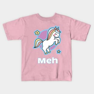 Meh Unircorn Kids T-Shirt